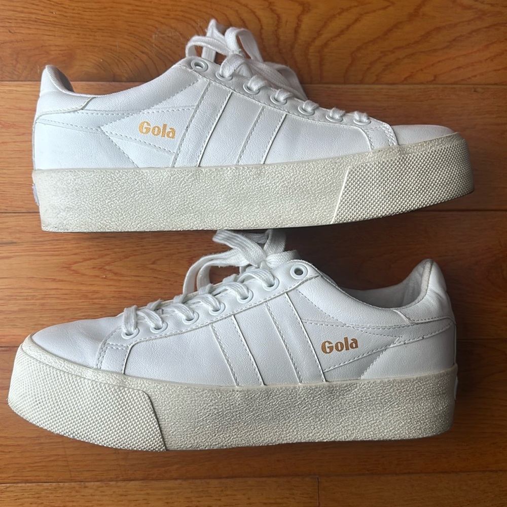 Gola Classics Orchid Platform Sneakers Leather size 8